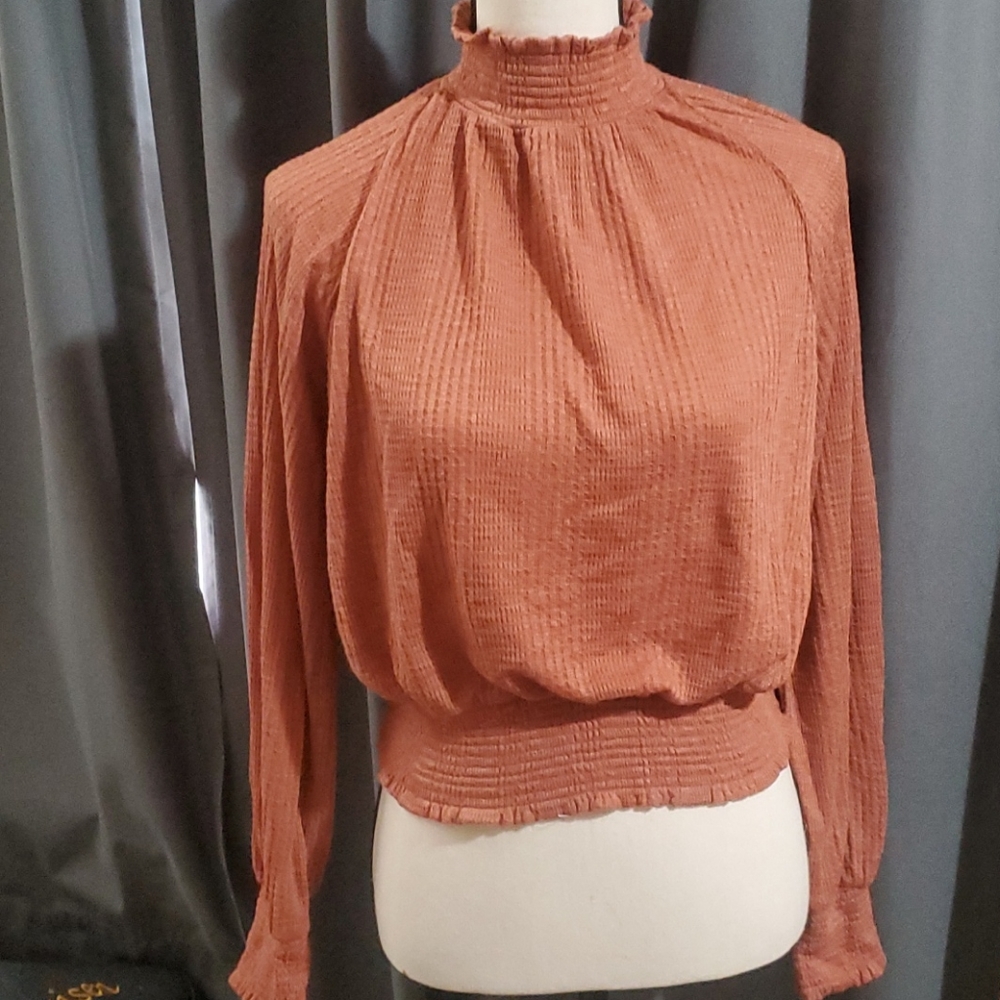 Free people gathered turtleneck